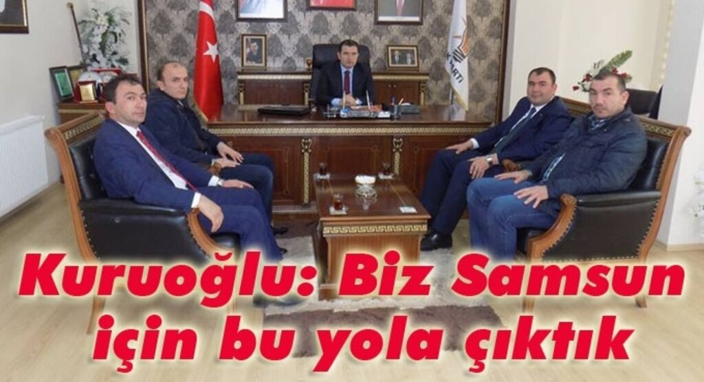 Metin Kuruoğlu Bafra'da