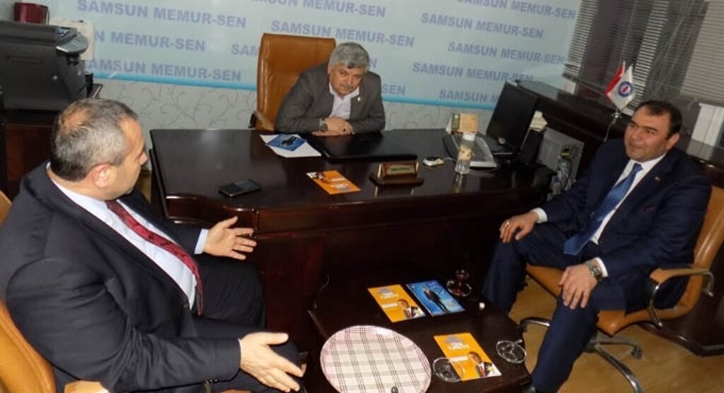 Metin Kuruoğlu'dan Memur-Sen'e ziyaret