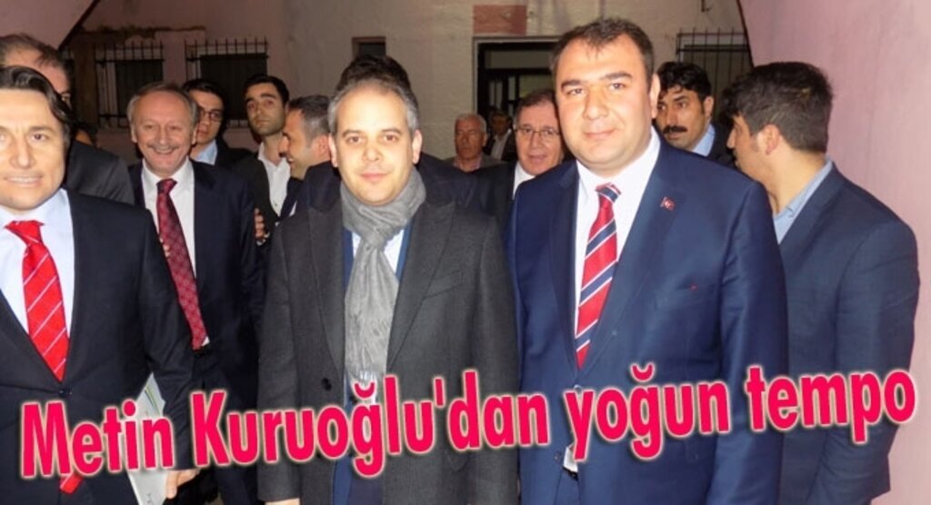 Metin Kuruoğlu'ndan yoğun çalışma temposu