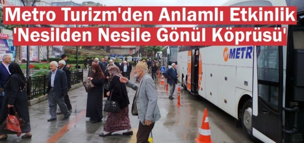 Metro Turizm'den yaşlılar için anlamlı etkinlik