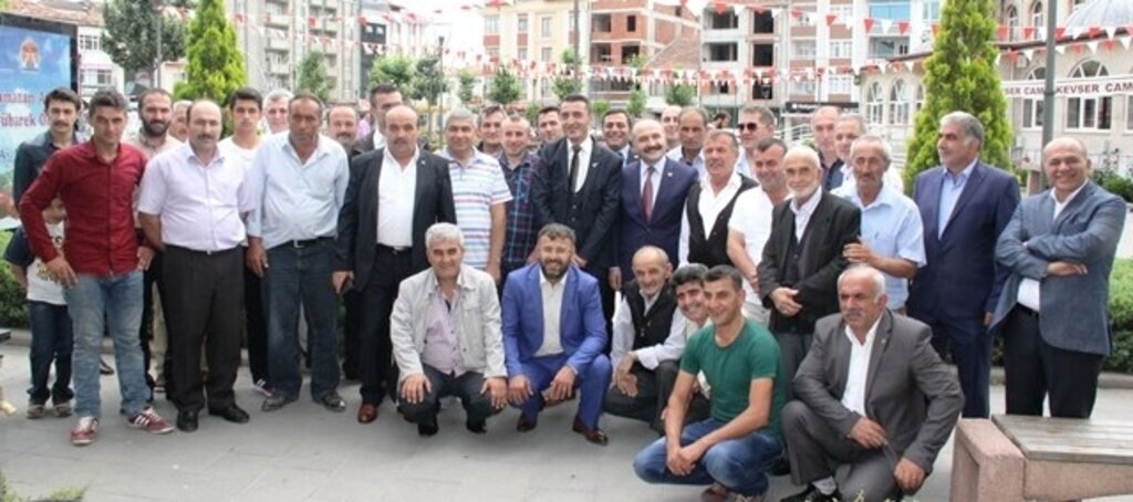 MHP Havza İlçe Teşkilatında Ramazan Bayramı münasebetiyle bayramlaştı