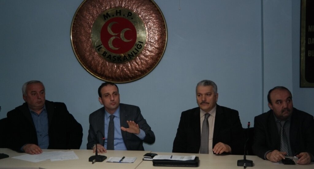 MHP Samsun İl Başkanlığı ilk yönetim kurulu toplantısını yaptı