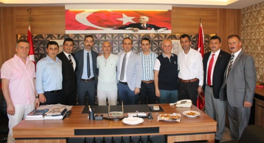 MHP Samsun İl Başkanlığı'nda bayramlaşma