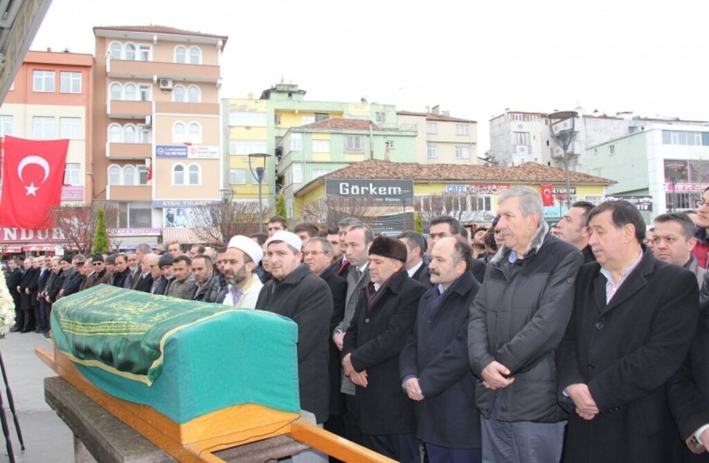 MHP Samsun Milletvekili Usta'nın Babası Hacı Halit Usta son yolculuğuna uğurlandı