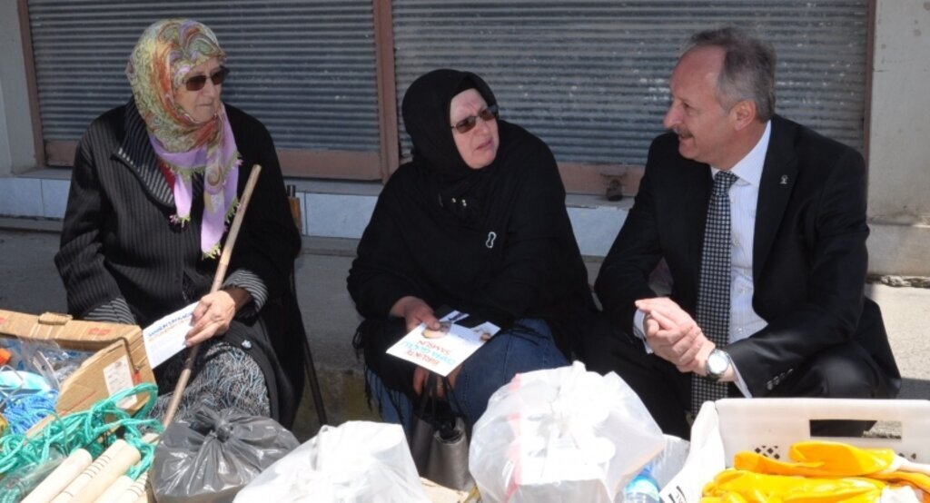 Milletvekili adayı Özden Terme’lilerle buluştu