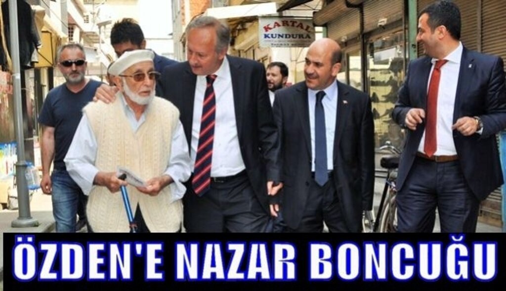 Milletvekili Adayı Özden’e Nazar Boncuğu