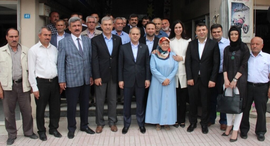 Milletvekili Karaaslan teşekkür ziyaretlerini sürdürüyor