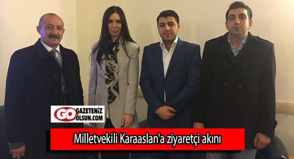 Milletvekili Karaaslan'a ziyaretçi akını