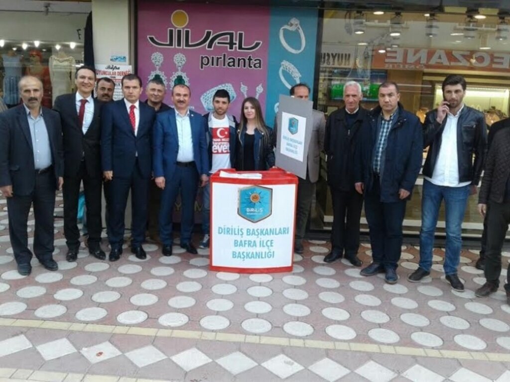 Milletvekili Kırcalı'dan Bafra Fikri Asım Diriliş Başkanları'na ziyaret