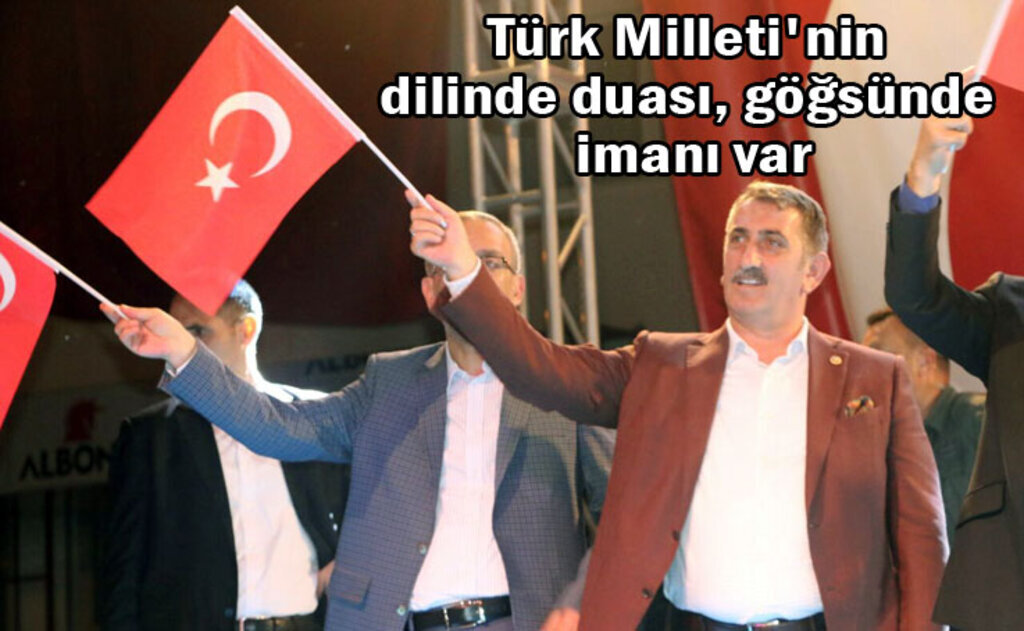 Milletvekili Köktaş, ilçe ilçe dolaşarak demokrasi nöbetlerine destek veriyor