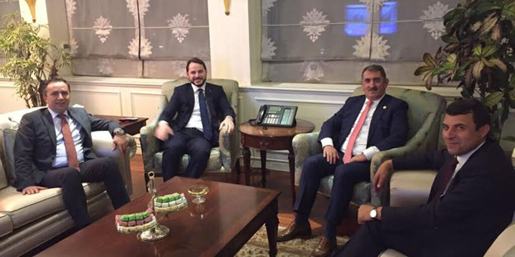 Milletvekili Köktaş Bakan Albayrak'ı ziyaret etti