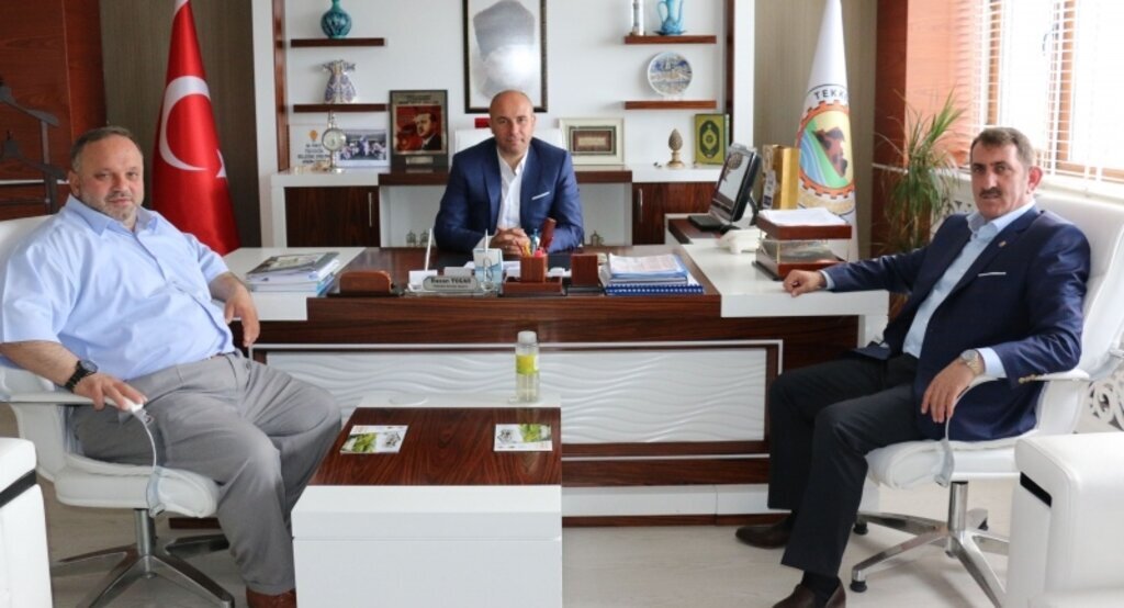 Milletvekili Köktaş Başkan Togar'ı ziyaret etti