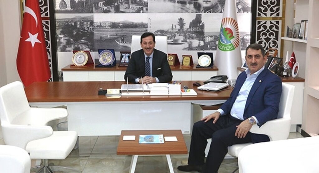 Milletvekili Köktaş Başkan Tok'u makamında ziyaret etti