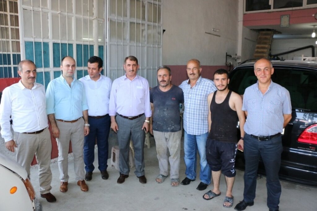 Milletvekili Köktaş Çarşamba Sitesi'ni ziyaret etti