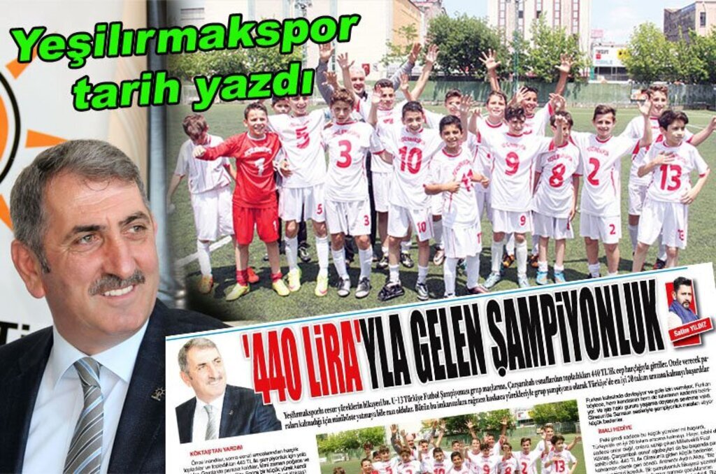 Milletvekili Köktaş'ın desteğiyle gelen şampiyonluk