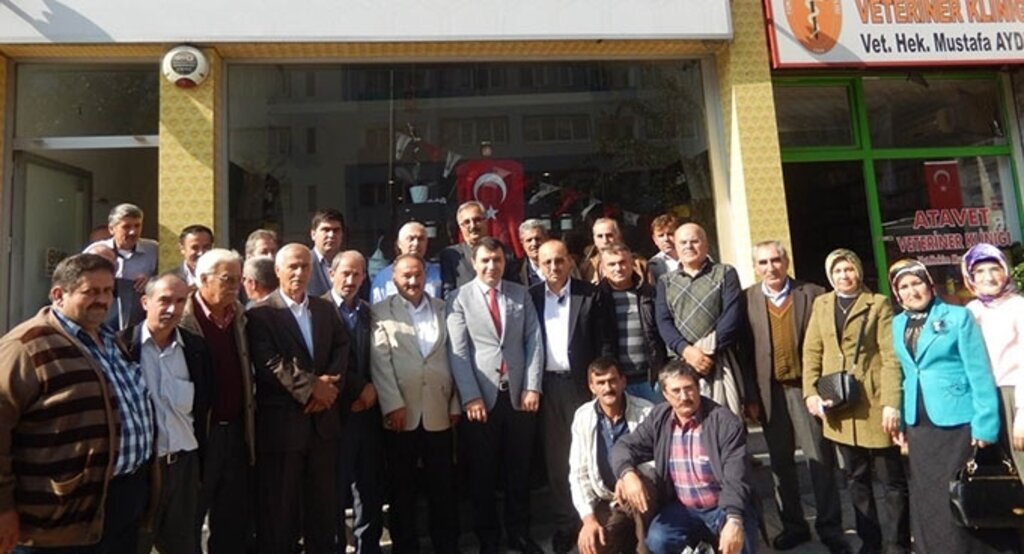 Milletvekili Kurt Arı yetiştiricilerinden 1 Kasım seçimi için desteklerini istedi