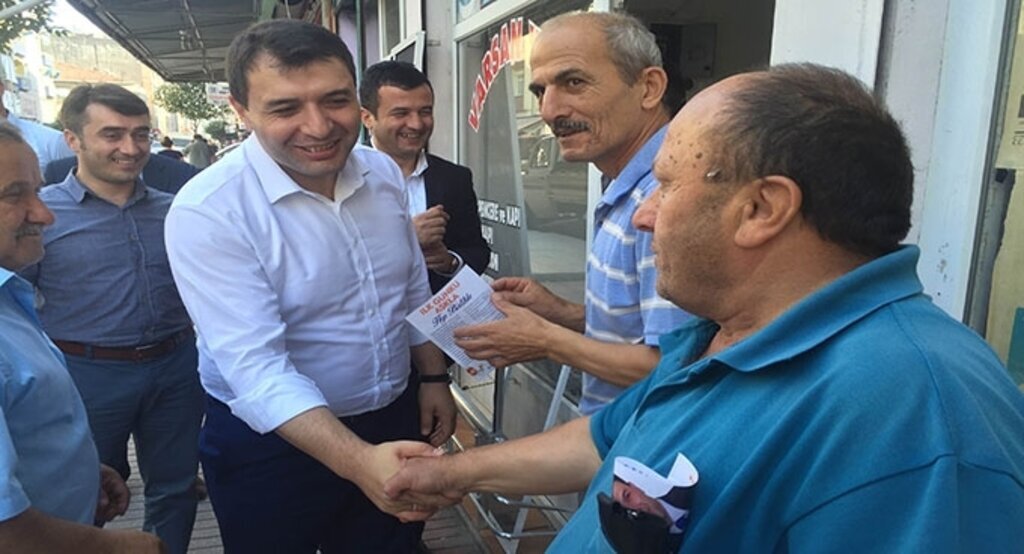 Milletvekili Kurt Çarşamba'da seçim çalışmalarına devam etti