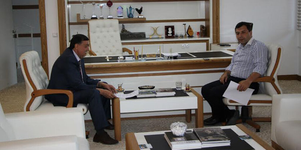 Milletvekili Kurt Havza Belediye Başkanı İkiz ile görüştü