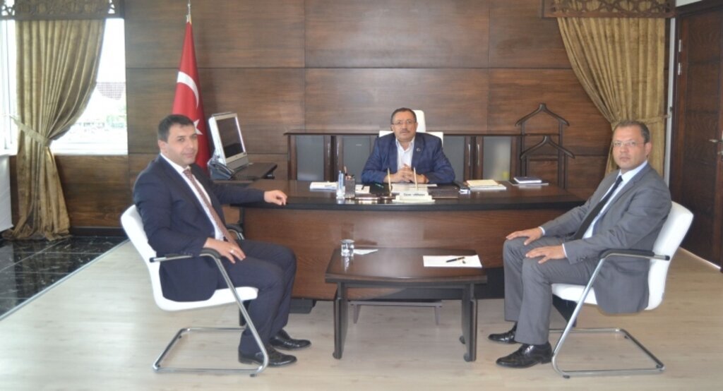 Milletvekili Kurt İlkadım Kaymakamlığını ziyaret etti