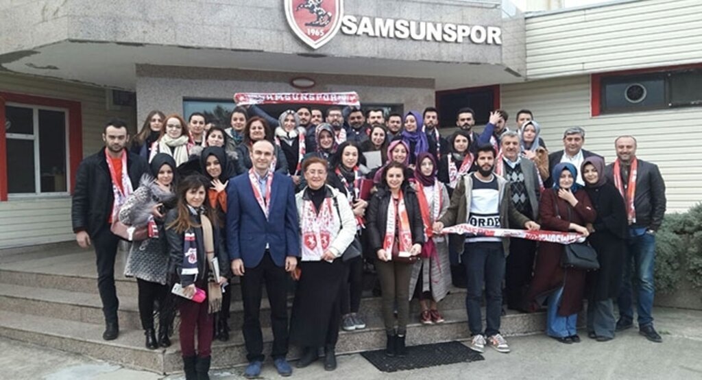 Mimar Adaylarından Samsunspora ziyaret