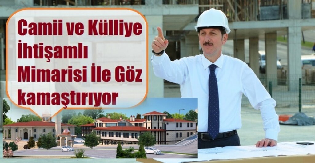 Mimarisi ile Türkiye'ye Örnek Karadeniz'in En Büyük Cami ve Külliyesi