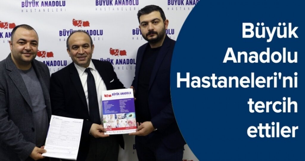 Mimarlar ve Mühendisler'de Büyük Anadolu Hastaneleri'ni tercih etti