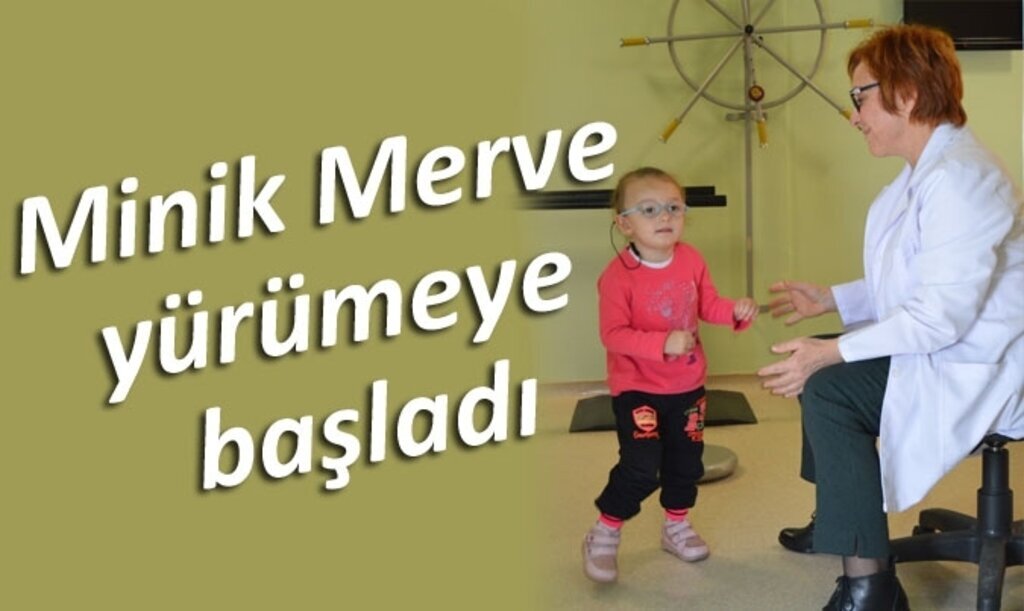Minik Merve Atasam Hastanesi'nde şifayı buldu