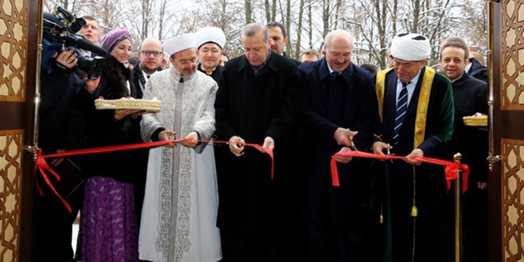 Minsk Camii’nin açılışı Cumhurbaşkanı Erdoğan'ın katılımı ile yapıldı