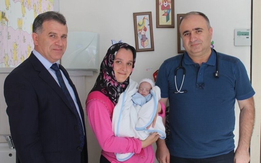 Miraç bebek hayata Büyük Anadolu Hastanesi ile tutundu