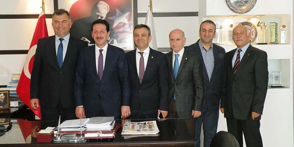 MMO Başkan Erdoğan tok’u makamında ziyaret etti