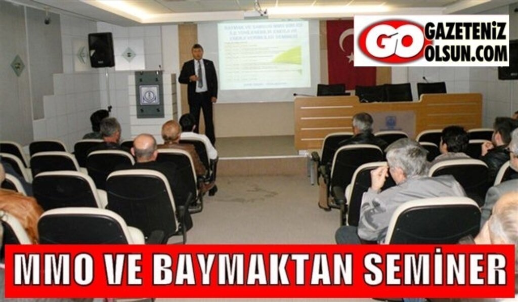 MMO Baymak İşbirliği İle Seminer Düzenlendi