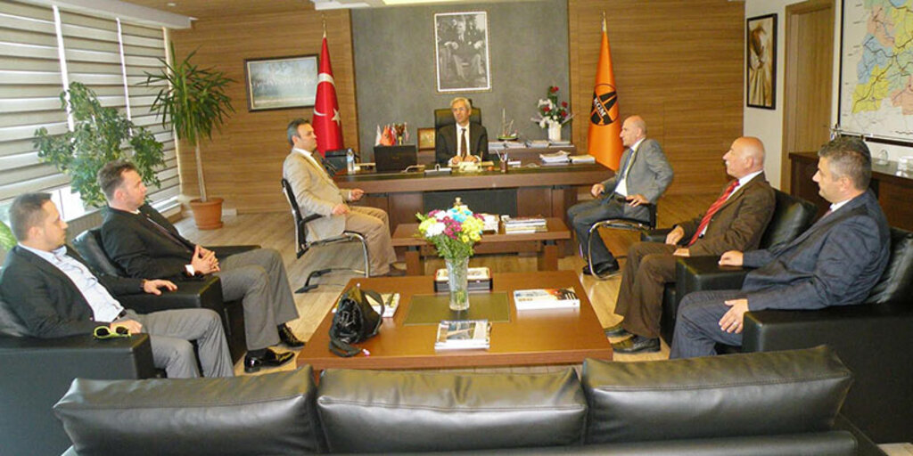 MMO Samsun şube Karayolları ve İller Bankası Bölge müdürlerini ziyaret etti