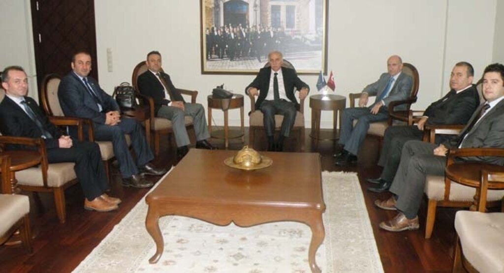 MMO Samsun Şube Yönetiminden Vali Şahin'e ziyaret