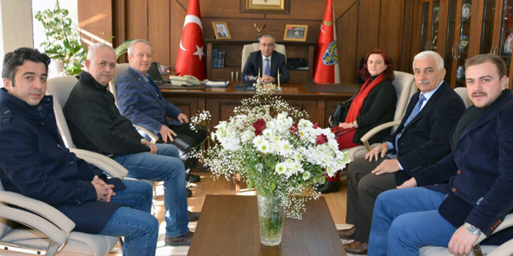 Mübadillerden Emniyete taziye ziyareti