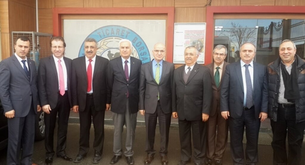 Muhasebeciler Odası'ndan Ticaret Borsası'na ziyaret