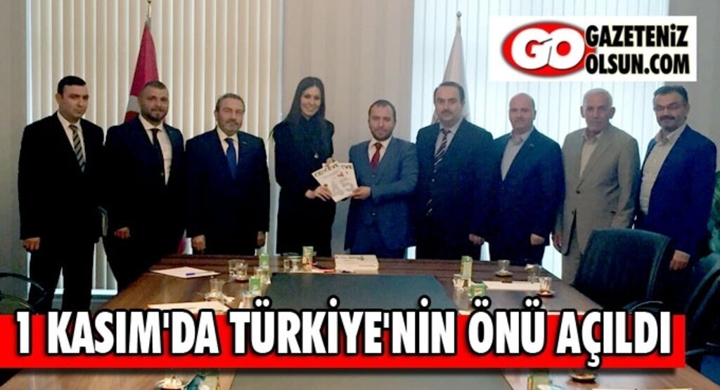 MÜSİAD Samsun Şubesi'nden Karaaslan'a ziyaret