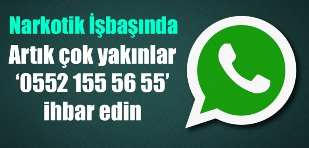 Narkomobil uyuşturucu ihbar hattı faliyete geçti