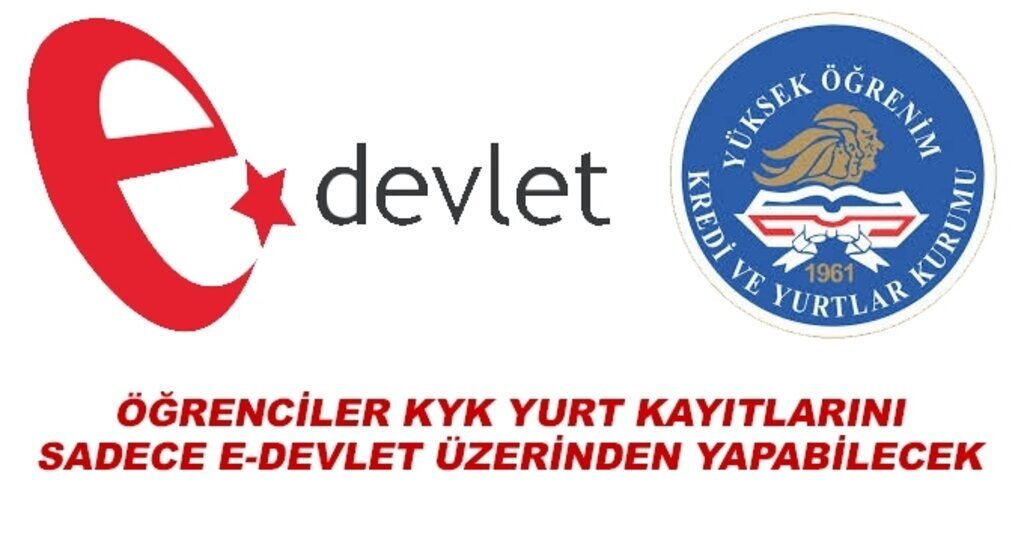 Öğrenciler KYK yurt kayıtlarını sadece e-devlet üzerinden yapabilecek