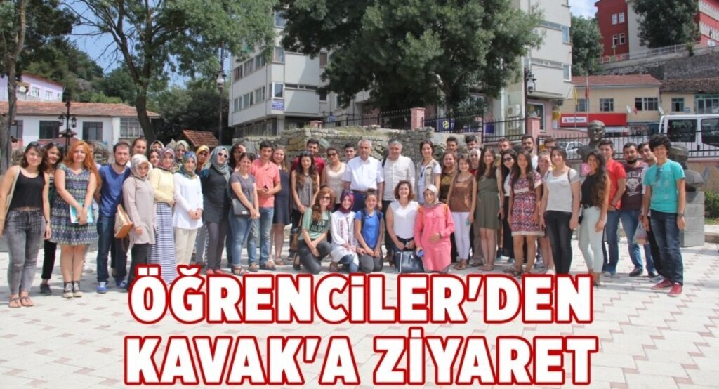 Öğrencilerden Kavak'a Ziyaret