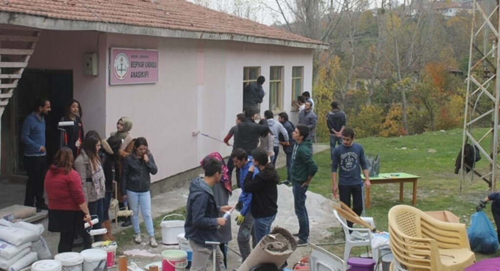 Öğrencilerden örnek çalışma