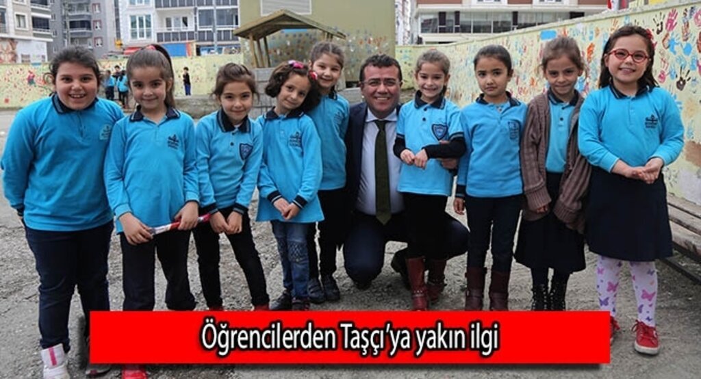 Öğrencilerden Taşçı’ya yakın ilgi