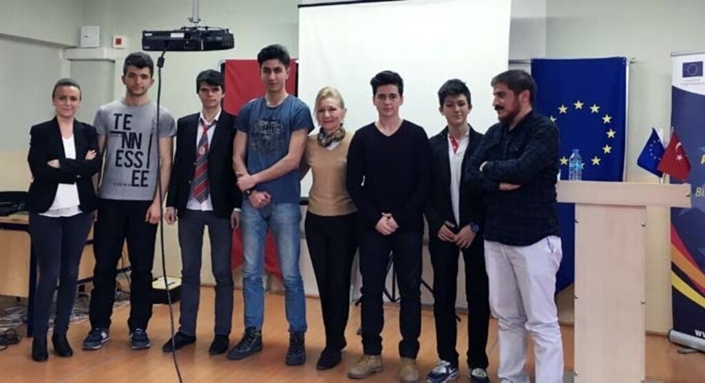 Öğrencilerle 'AB' sohbeti