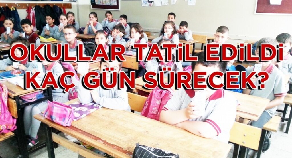 Okullar ne zaman açılacak? Tatil kaç gün sürecek? Okullar tatil mi?