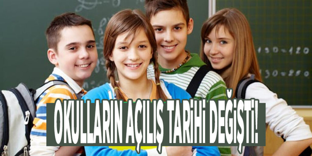 Okulların açılış tarihi ne zaman? Okullar ne zaman açılacak?