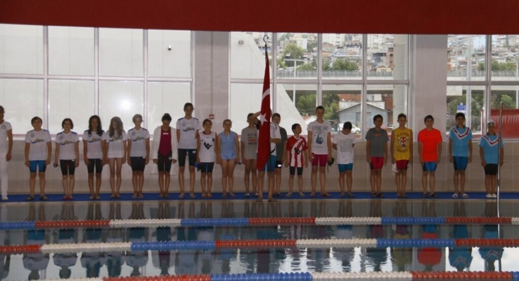 Olimpik kulaçlar etkinliği yapıldı