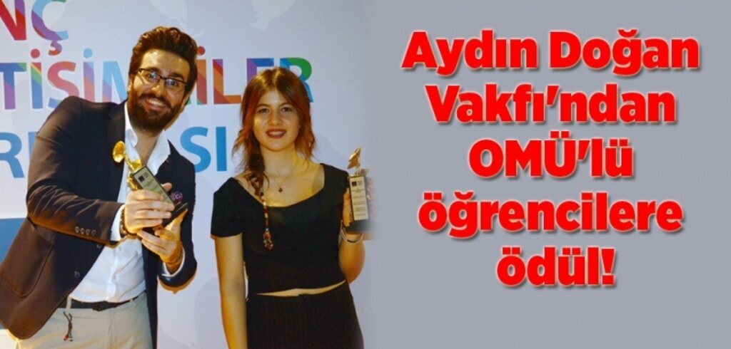 OMÜ İletişim Fakültesi öğrencilerine iki ödül