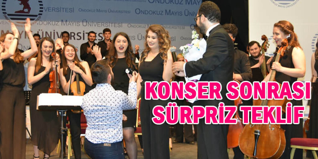 OMÜ Müzik Öğretmeni adaylarından muhteşem konser