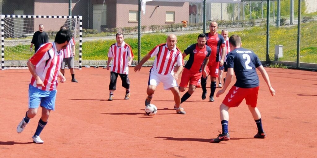 OMÜ Personeli Futbol Turnuvası Başladı