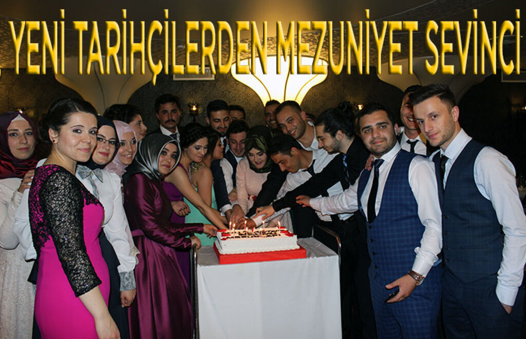 OMÜ TARİH BÖLÜMÜ MEZUNİYET PARTİSİ DÜZENLEDİ