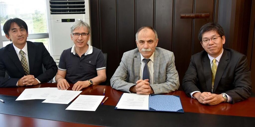 OMÜ ve Japon Fukui Ünversitesi İşbirliği anlaşması imzaladı